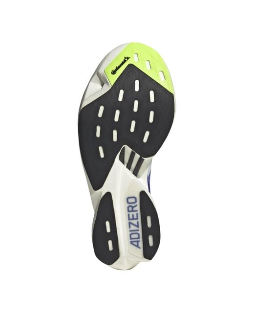 Adidas Blue Adizero Adios Pro Fast Neutral Road Running Shoes