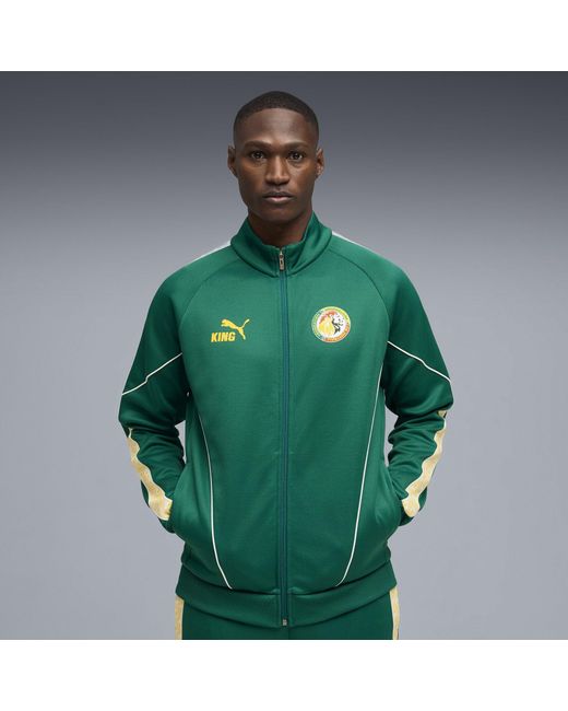 PUMA Green Senegal Tracksuit Top World Cup 2026 for men