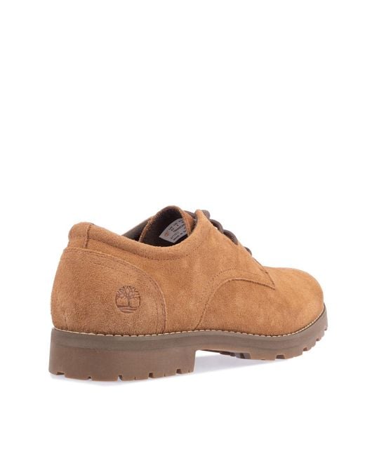 Timberland Brown Britton Square Oxford Shoes Size 6.5 for men