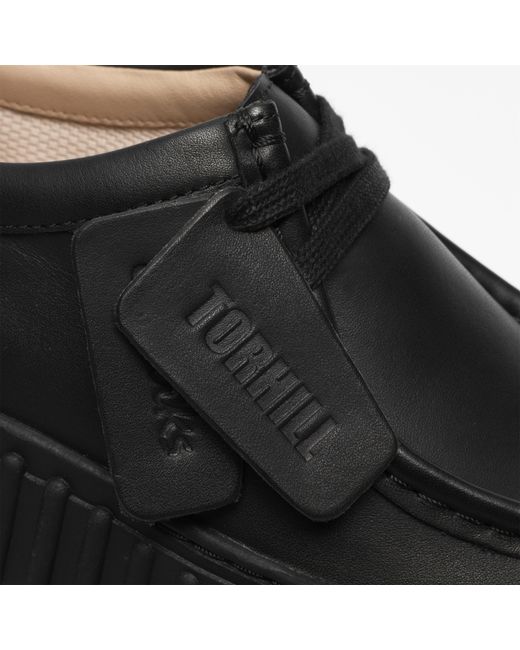Clarks Black Moc Toe Formal Shoes