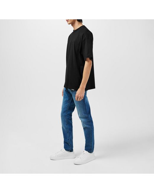 Calvin Klein White Low Court Trainers for men