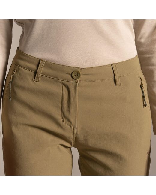 Craghoppers Natural Kiwi Pro Iii Cropped-Leg Trousers