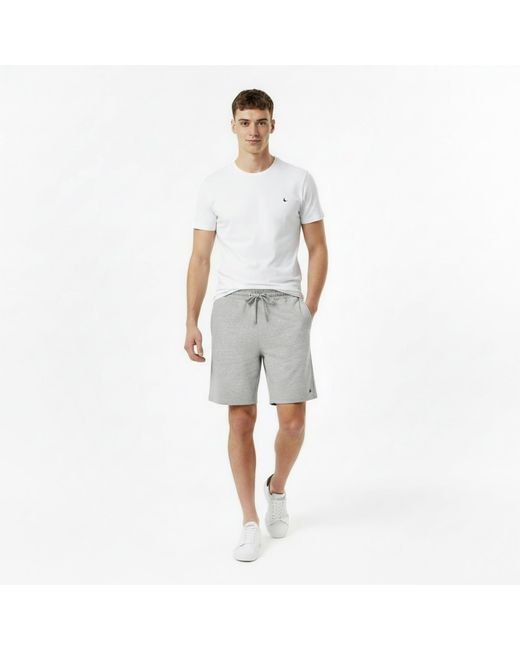 Jack Wills Gray Balmore Pheasant Sweat Shorts for men