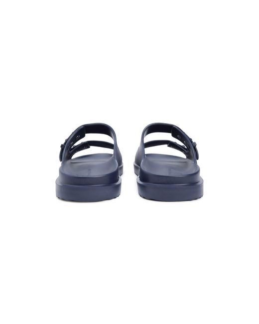 Tommy Hilfiger Blue Slider Slippers for men