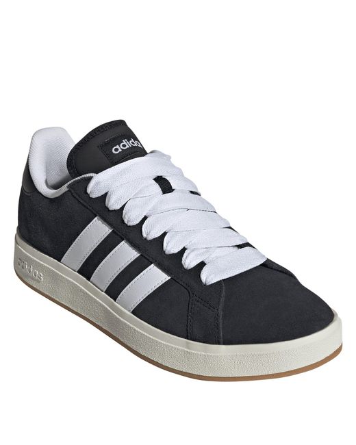 Adidas Blue Adiads Grand Court Base 00S Shoes for men