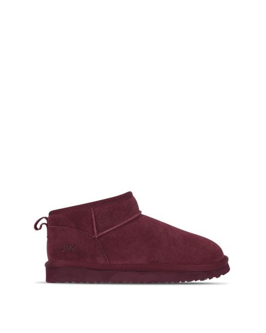 Jack Wills Purple Low Snug Boots