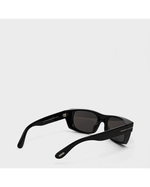 Tom Ford Black Uv Protection Wayfarer Sunglasses for men