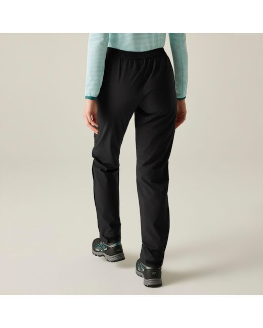Regatta Black Highton Waterproof Overtrouser (Regular)