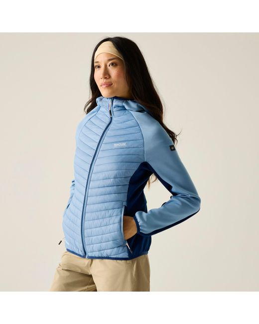 Regatta Blue Andreson Hybrid Water-Repellent Jacket
