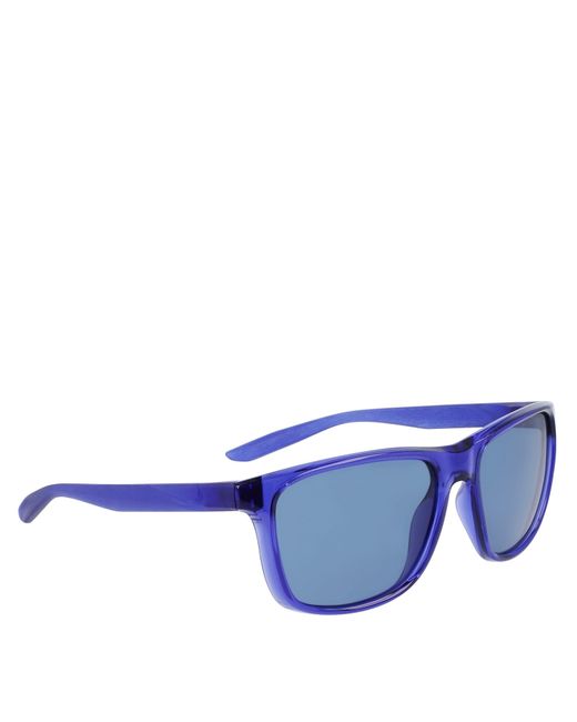 Nike Blue Flip Ascent Square Sunglasses