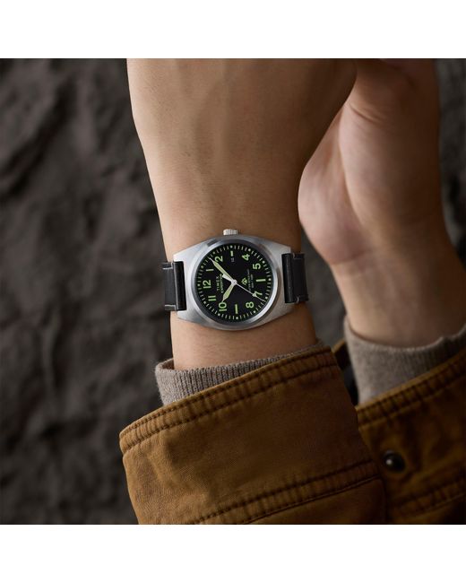 Timex Metallic Capstone Quartz Analogue Watch for men
