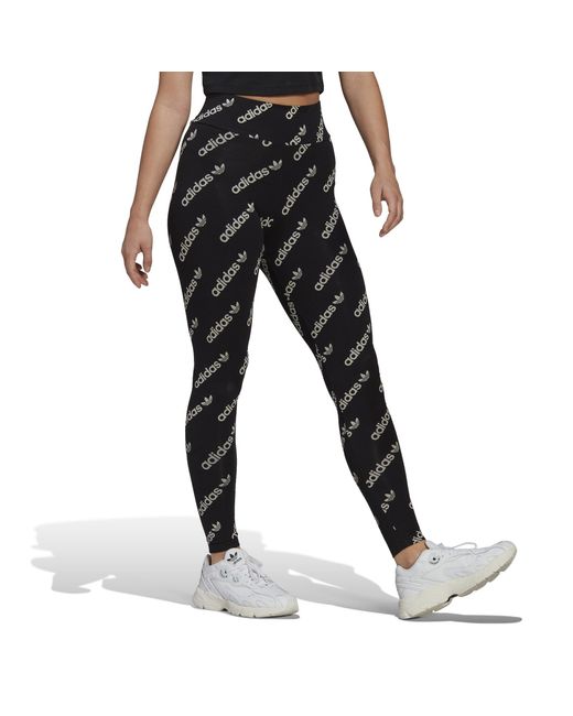 Adidas Originals Black Performance Tights