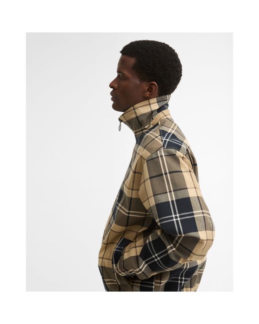 Barbour Blue B.Li Tartan Jacket Sn64 for men