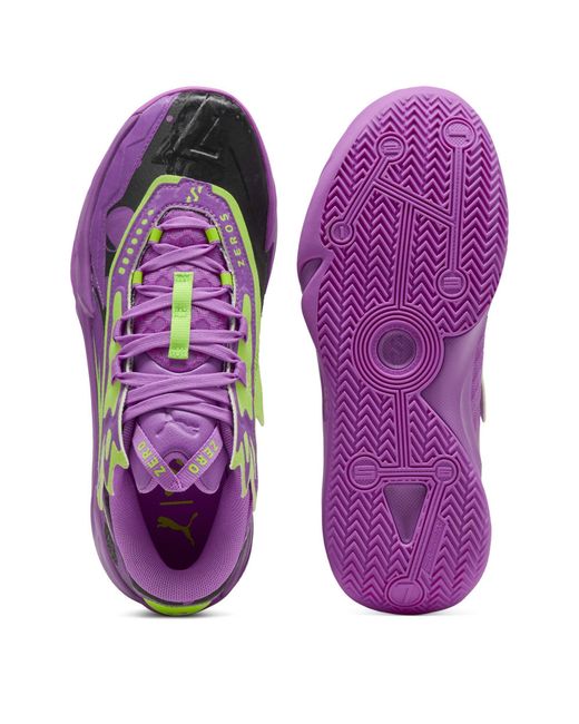 PUMA Purple Scoot Zeros Ii Lab Basketball Trainers for men