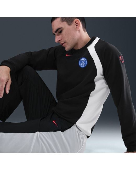 Nike Blue Psg T90 Crew Sweater 2025 2026 for men