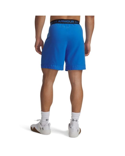 Under Armour Blue Ua Vanish Woven 6In Shorts for men