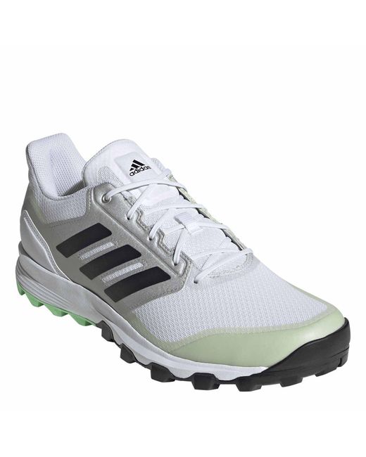 Adidas White Flexcloud 2.1 Astro Hockey Shoes