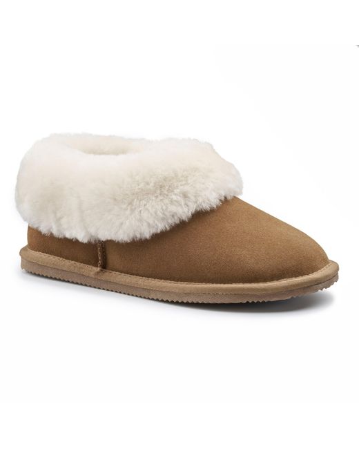 Hotter Brown Hug Slippers