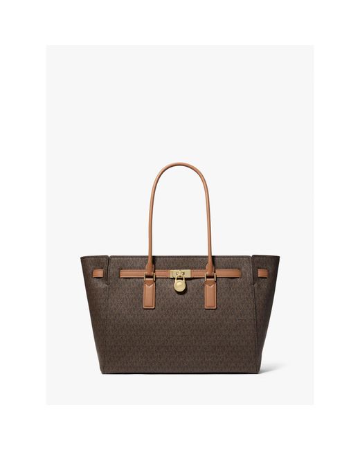 MICHAEL Michael Kors Brown Hamilton Tote Bags
