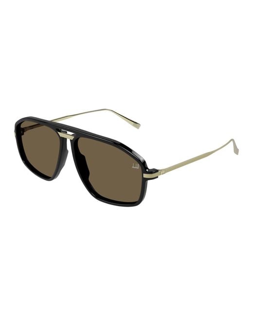 DUNHILL EYEWEAR Brown Dunhill Du0120S Sn64 for men