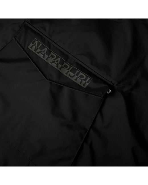 Napapijri Blue Cape Rain Anorak for men
