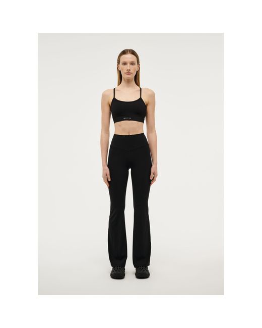 P.E Nation Black Preview Flared Leggings