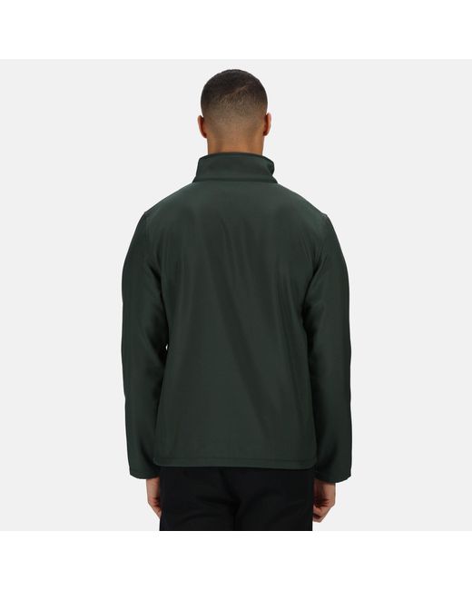 Regatta Green Ablaze Printable Softshell Jacket for men