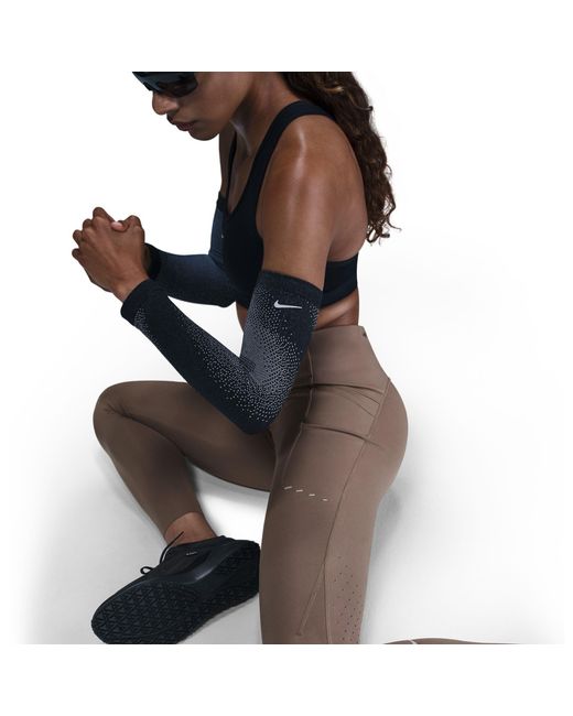 Nike Brown Swift 7/8 Tights