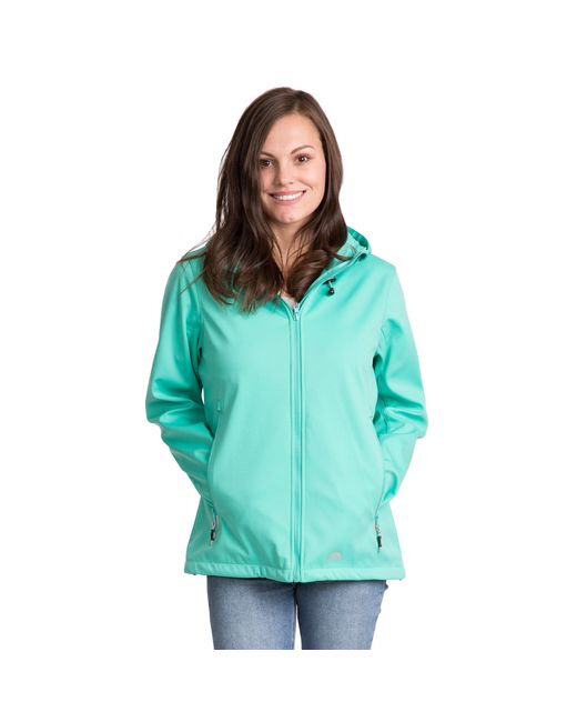 Trespass Blue Marsa Weather-Resistant Lightweight Softshell Jacket