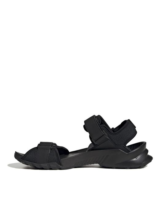 Adidas Black Terrex Hydroterra Sandals for men