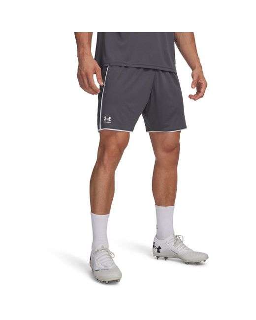 Under Armour Blue Chall Trainer Performance Gym Shorts for men