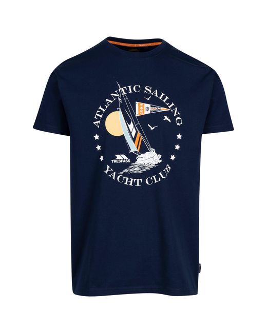 Trespass Blue Cedarf T-Shirt for men