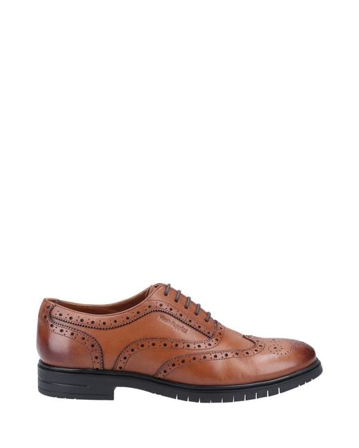 Hush Puppies Brown Santiago Lace Shoes for men