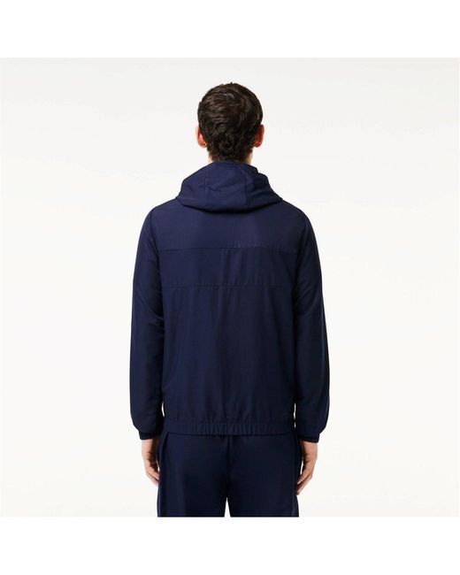 Lacoste Blue Full-Zip Track Jacket for men
