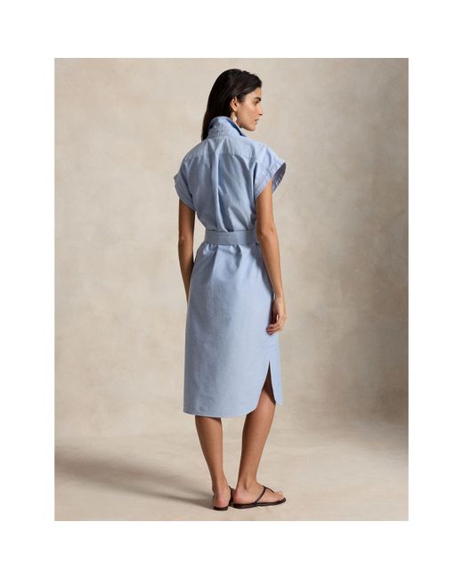 Polo Ralph Lauren Blue Shirt Dress