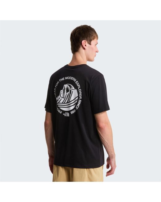 The North Face Black Tnf Monte Graph Tee for men
