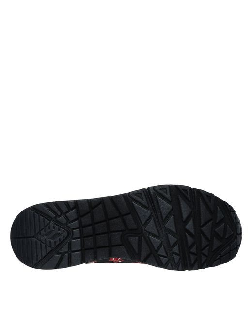 Skechers Blue Rolling Stones Repeat Lick Lyric La Low-Top Trainers
