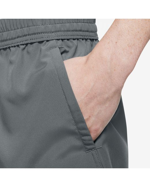 Nike Gray Dri-Fit Form 7 Unlined Versatile Shorts for men