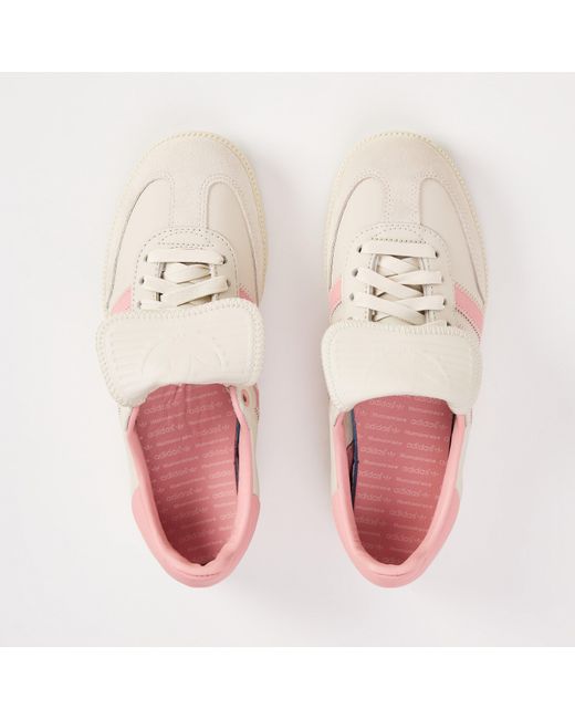 Adidas Originals Pink Samba Low-Top Trainers for men