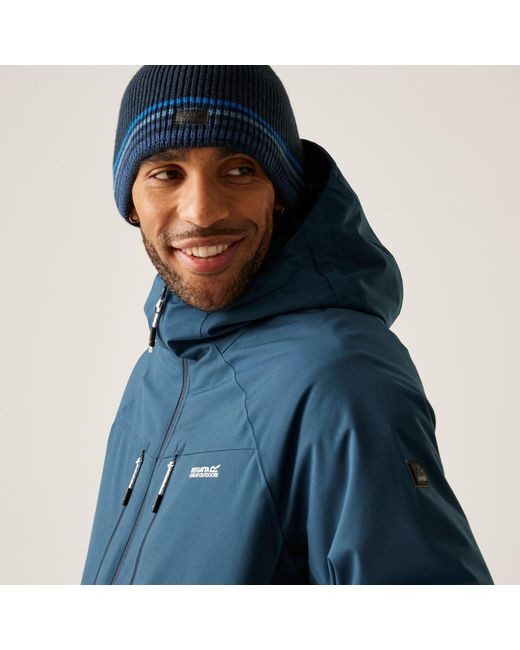 Regatta Blue Highton Stretch Isotex Thermoguard Insulated Waterproof Jacket for men
