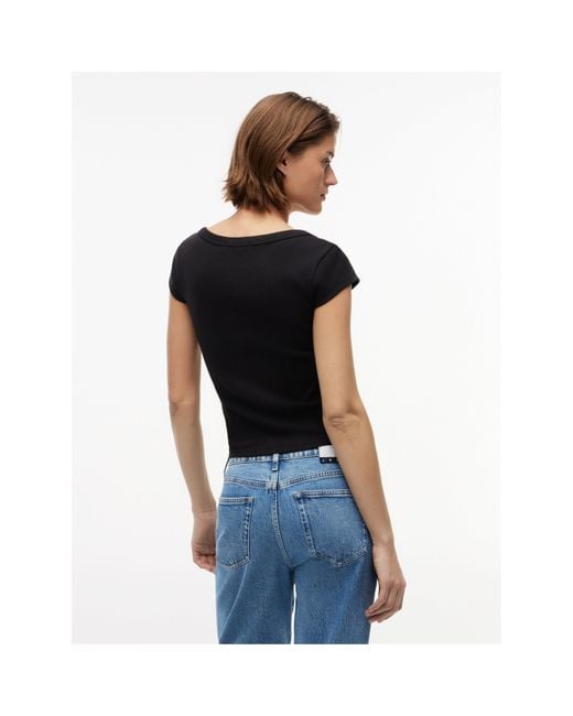 Tommy Hilfiger Black Slim Fit T-Shirt