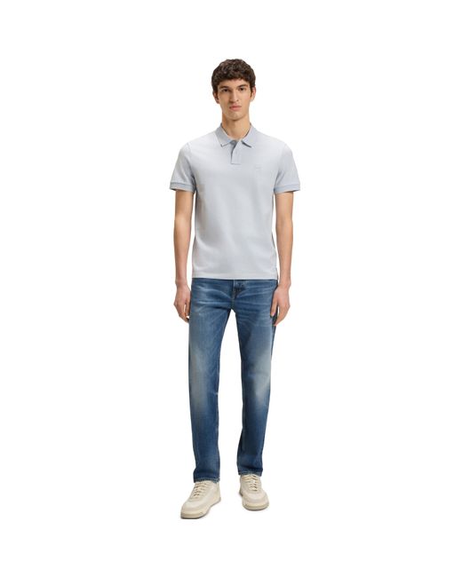 Boss White Passenger Premium Design Polo Shirt for men