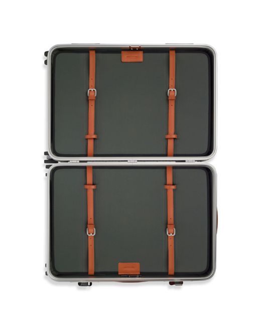 Fpm Gray Bank Spinner Suitcase