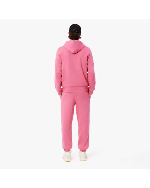 Lacoste Pink Regular Fit Sweatpants for men