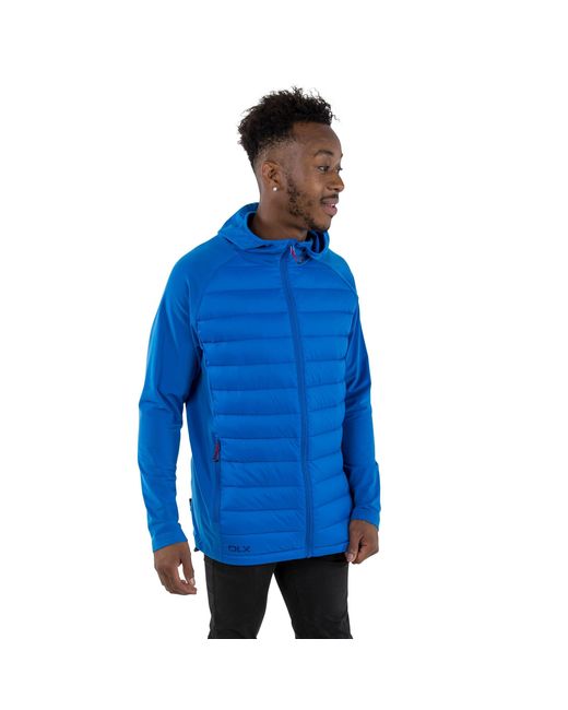DLX Blue Cade Thermal Insulation Weather-Resistant Down Jacket for men
