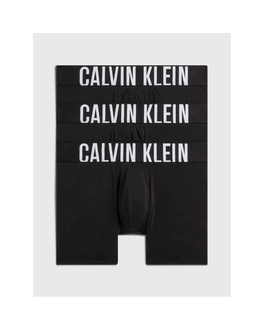 Calvin Klein Black Boxer Brief 3Pk for men