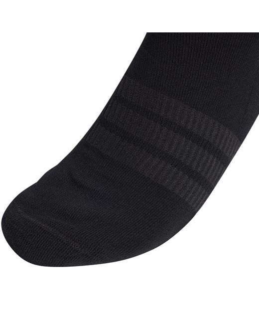 Adidas Black 3-Pack Crew Socks Adults