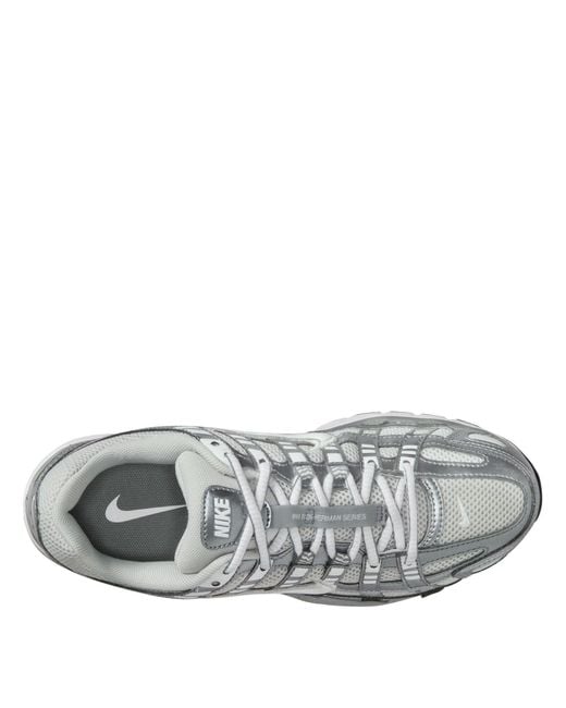 Nike Gray P-6000 Shoes