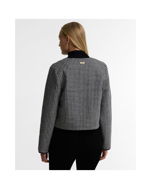 Barbour Gray B.Int Halina Ovrshir Ld64