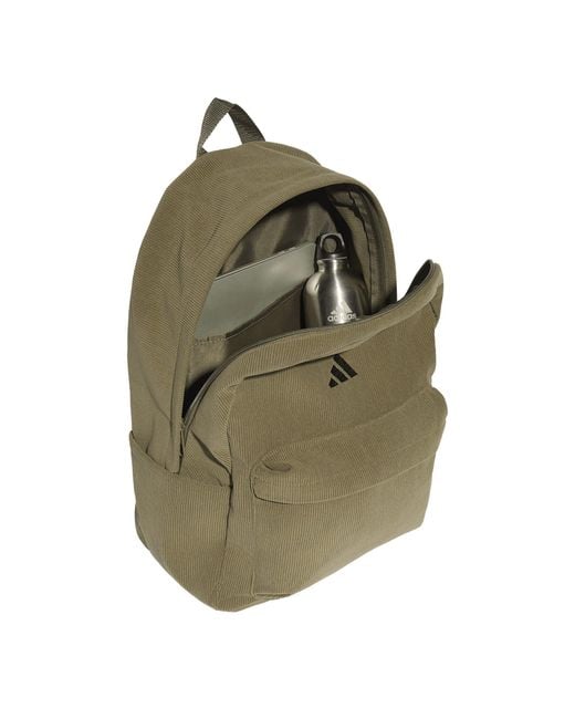 Adidas Green Cord Backpack